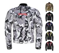 Shelly - Chaqueta de moto para hombre de aventura/touring, con tejido Cordura, verano e invierno, cortavientos, para carreras y equitación, XXL