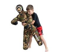 Shelly - Chupete de artes marciales mixtas para niños, BJJ, saco de boxeo, amigos de lucha libre, brasileño, JIU Jitsu, chupete de pie, artes marciales, boxeo, karate, entrenamiento, sin relleno
