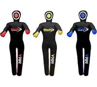 Shelly - Chupete para artes marciales mixtas, saco de boxeo brasileño BJJ JIU Jitsu, posición de pie, lucha libre, artes marciales, boxeo, karate, entrenamiento, lona, sin relleno