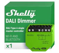 Actuador Dimmer Shelly DALI Gen3 Bluetooth, Wi-Fi