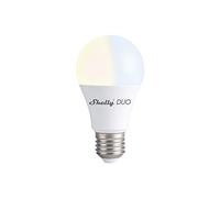 Shelly Duo, Bombilla Inalámbrica Con Monitoreo De Potencia Y Oscurecimiento, Automatización Del Hogar, iOS Android App, Compatible Con Alexa & Google Home, Regulación De Temperatura De Color