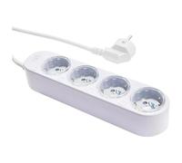 Shelly Extensão Inteligente Multiprotocolo com 4 Tomadas e Medição Individual - Shelly Power Strip 4 Gen4