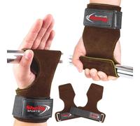 Shelly Grips PRO - Correas de agarre múltiple para levantamiento de pesas, guantes de levantamiento de pesas, correas de gimnasia alternativas a los ganchos de potencia, levantamiento de peso muerto