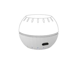 Shelly H&T - Adaptador USB, Color Blanco