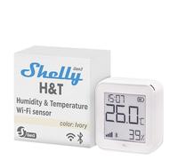 Sensor de temperatura y humedad Shelly H&T Gen. 3 - Sensor de temperatura y humedad con WLAN y Bluetooth - en color "Ivory"