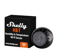 Sensor wifi de temperatura y humedad shelly h&t negro - shelly