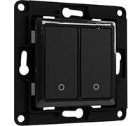 SHELLY HOME SHELLY ACCESORIOS "WALL SWITCH 2" WANDTASTER 2-FACH SCHWARZ