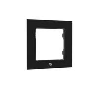 SHELLY WF1 B - Marco de interruptor de pared SHELLY, negro, 1 velocidad