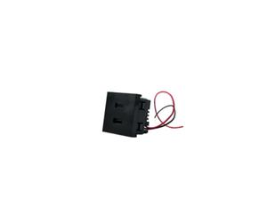 Shelly Módulo carregador USB (USB-A + USBC) 20W para Suporte de Wall Display em Preto