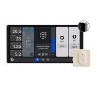 Shelly Painel de Controlo Inteligente com Ecrã Tátil e Sensor Shelly BLU H&T - Shelly Wall Display X2