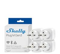 Conector Shelly M Gen3 x4 Bianco