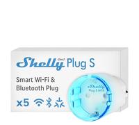 Shelly Plug S Gen3 - Enchufe inteligente WiFi, medición de potencia, 12 A, 2500 W, temporizador, enchufe mate, hogar inteligente, calefacción y refrigeración, Alexa y Google, no requiere hub (5