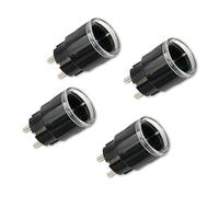 Shelly Plug S Gen3 Negro - Enchufe inteligente WiFi, medición de potencia, 12A, 2500W, temporizador, certificado Matter, enchufe para calefacción y refrigeración, compatible con Alexa y Google, no