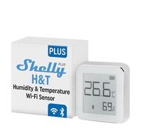 Monitor de temperatura y humedad shelly plus h&t blanco