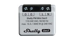Shelly Plus PM Mini Gen 3 Interruptor inalámbrico Wi-Fi, Bluetooth