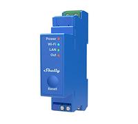 Shelly Pro 1, Relé inteligente wifi, LAN, Bluetooth, 1 canal, carril DIN, profesional