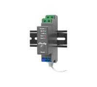 Shelly Pro 2 - Smart Relé Con 2 Canales Inalámbrico, LAN & Bluetooth, Automatización De Hogar y Edificio, Compatible Con Alexa & Google Home, iOS Android App Control Remoto Para Válvula Motorizada