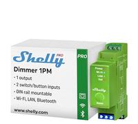 Módulo Controlador Dimmer Inteligente para Carril DIN 1 Canal 200W - Shelly Pro Dimmer 1PM