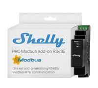 Shelly Pro Modbus Add-on RS485 - Módulo de Ampliación Modbus RS485 para Dispositivos Shelly Pro, Montaje en Carril DIN, Integración BMS, EMS y SCADA, Red Multi-Nodo RS485, Modo Cliente y Servidor