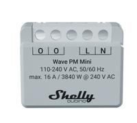 Shelly qubino wave pm mini interruptor inteligente gris