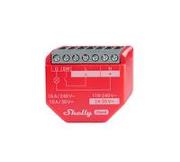 SHELLY SH-1PM-GEN4 Shelly 1PM Gen4 Relais - Intelligenter Controller - 1-Kanal-Relais / Verbrauchsmessung - WiFi 6 2,4 GHz / Blu