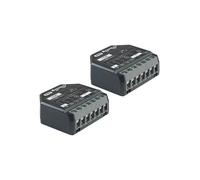 SHELLY SH-2PM-GEN4-2PC Shelly 2PM Gen4 Relais (2er-Pack) - Rollladen-/Markisensteuerung - Relais mit 2 unabhängigen Kanälen - Wi