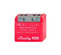 SHELLY SH-SL-1PM-MINI-GEN4 Shelly 1PM Mini Gen4 Relais - Intelligenter Controller - 1-Kanal-Relais / Verbrauchsmessung - WiFi 6