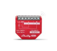 Shelly Smart Relé 1PM Mini GEN4 Potencia Medición, 16A, Wifi, Bluetooth, Zigbee