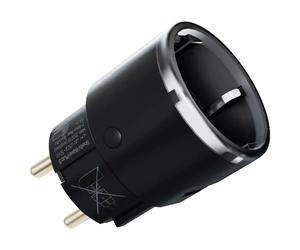 Shelly Tomada Inteligente Z-Wave Mesh/Long Range com Medidor de Consumo 230V / 12A - Shelly Wave Plug S LR em Preto