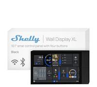 Shelly Wall Display XL Black Pantalla Inteligente para Hogar