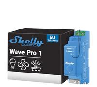Shelly Wave Pro 1-16A | Modulo Interruptor Z-Wave | Luces Inalámbricas | Con Contactos Secos | Automatización Del Hogar | Necesita hub Z-Wave