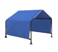 ShelterLogic Toldo versátil para Mascotas de 5 pies, para Perros de Raza Mediana a Grande, Gatos, Animales pequeños y Ganado, Color Azul
