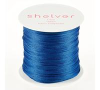 Shelver Cuerda de nailon para hacer pulseras, 1 mm x 100 m, disponible en 26 colores