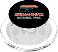 Shenandoah Montaña Paisaje Dentro Un Oso Silueta Retro PopSockets PopGrip para MagSafe