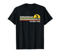 Shenandoah National Park Vintage Retro Souvenirs Biking Camiseta