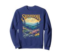 Shenandoah National Park Virginia Vintage WPA Style Artistic Sudadera