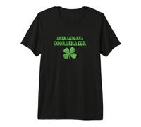 Shenanigans Coordinador Trébol de Cuatro Hojas Irlandés Divertido Camiseta Premium