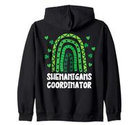 Shenanigans Coordinator St Patricks Day Green Rainbow Sudadera con Capucha