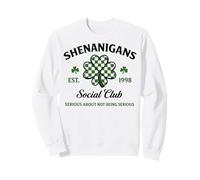 Shenanigans Social Club Serious About Fun 1998 Sudadera