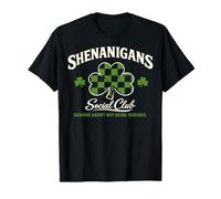 Shenanigans Social Club Serious About Not Being Serious Camiseta