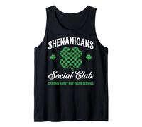 Shenanigans Social Club Serious About Not Being Serious Camiseta sin Mangas