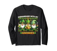 Shenanigans with My Gnomies Irish Gnomes St. Patrick's Day Manga Larga
