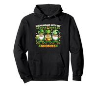 Shenanigans with My Gnomies Irish Gnomes St. Patrick's Day Sudadera con Capucha