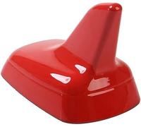 SHENGANG Antena Aleta Tiburon Coche para Audi A1 A3 A4 A5 A6 A7 A8 C5 Q7, Coche Techo Superior Am/FM Señal Radio, ABS Autoadhesiva Impermeable Accesorios Coche,Red