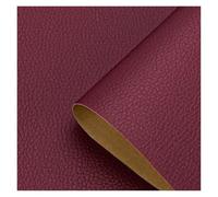 SHENGG 1 rollo de cinta autoadhesiva impermeable for reparación de cuero sintético, ideal for sofá, coche, asiento, muebles, sillas, kit de reparación de vinilo.(Wine red,50x1000cm)