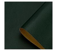 SHENGG 1 rollo de cinta autoadhesiva impermeable for reparación de cuero sintético, ideal for sofá, coche, asiento, muebles, sillas, kit de reparación de vinilo.(Black green,50x500cm)