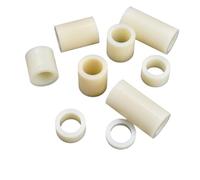 SHENGG 100/1000 Uds ABS Nylon columna placa base de separación aislamiento PCB soporte espaciador arandela M3 M4 M5 M6 M8 M10 M12 pilares(50mm(100Pcs),M4.2 (OD7))