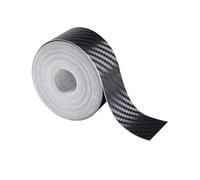 SHENGG Cinta adhesiva 3D de fibra de carbono for espejo de puerta de coche, autoadhesiva, tira protectora, película protectora impermeable(3cm Width,20M (2 rolls 10M))