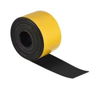 SHENGG Cinta de goma autoadhesiva de neopreno for juntas de puertas y ventanas, burletes de goma for bricolaje, almohadillas de sellado y aislamiento acústico.(3.2MM_25MM)