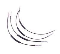 SHENGG Juego de 4 piezas de repuesto for manija interior de puerta trasera y delantera, cable de liberación de bloqueo, accesorios compatibles con X240 2012-2015